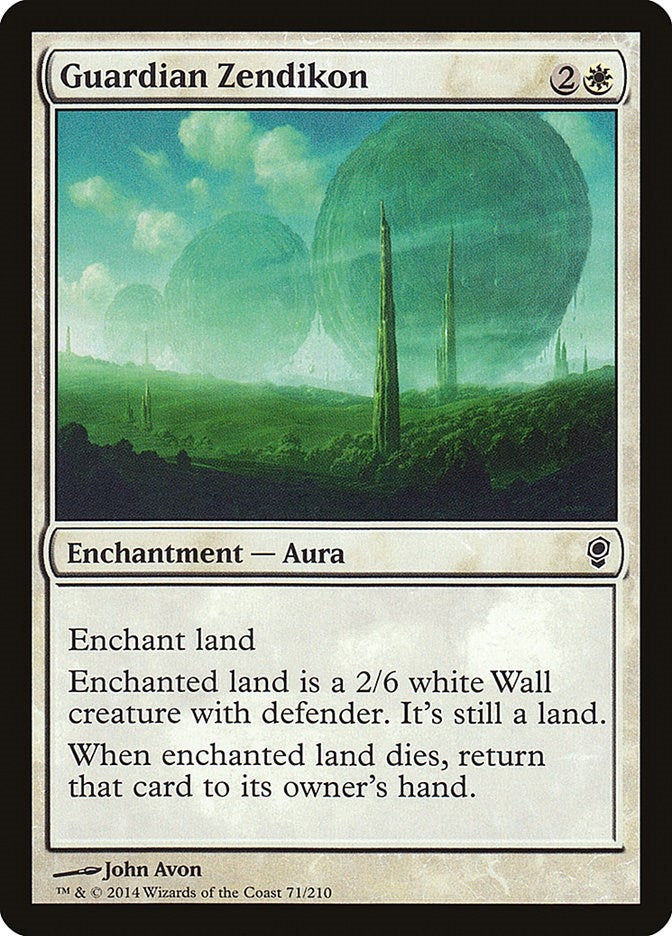 Image for Guardian Zendikon (Conspiracy) (71) - Magic: The Gathering