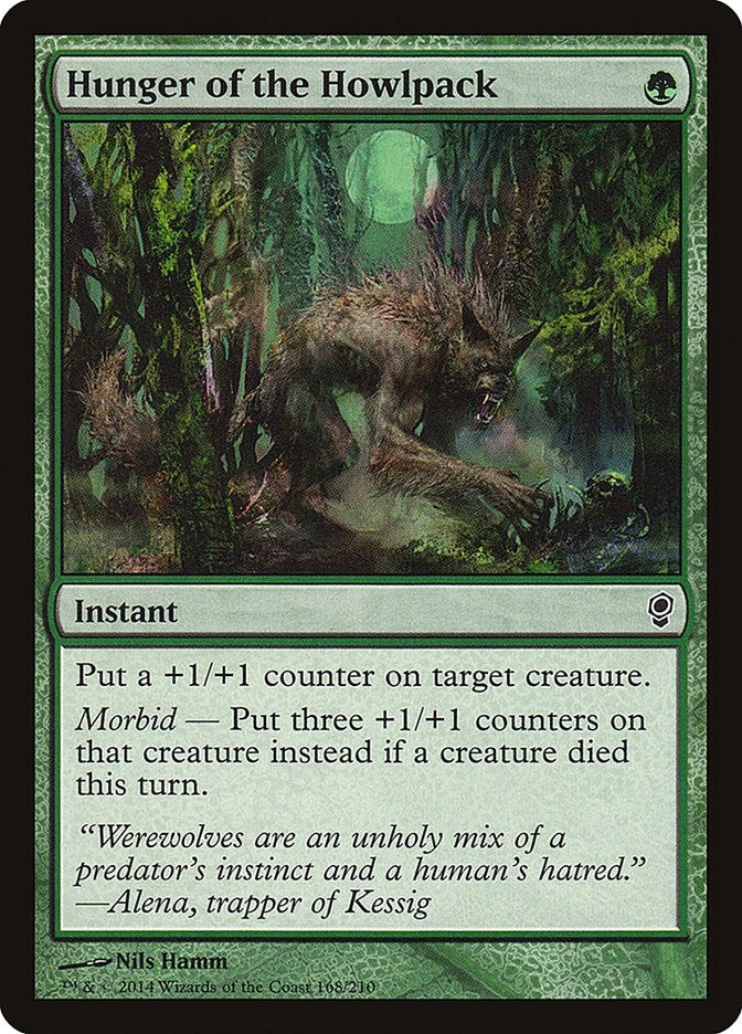 Image for Hunger of the Howlpack (Conspiracy) (168) - Magic: The Gathering