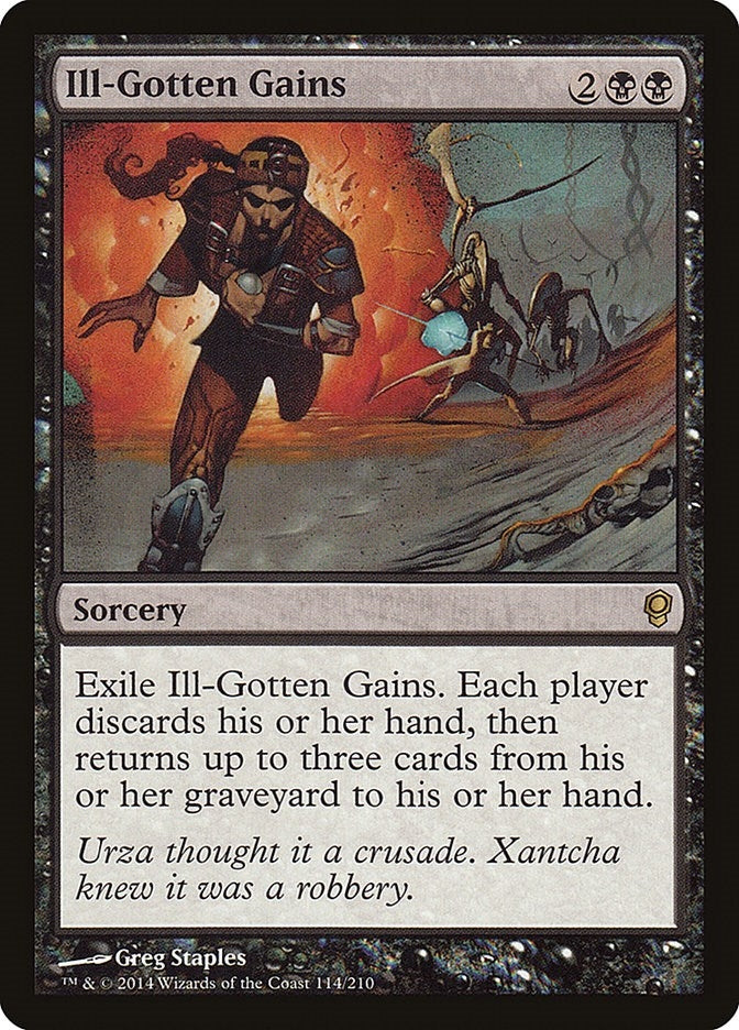 Image for Ill-Gotten Gains (Conspiracy) (114) - Magic: The Gathering