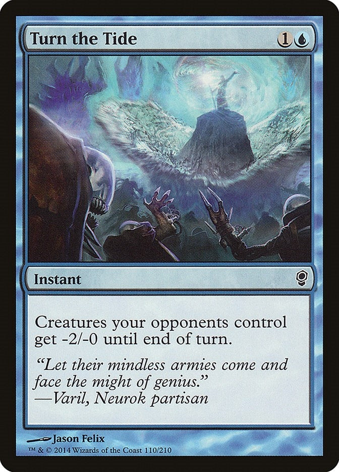 Image for Turn the Tide (Conspiracy) (110) - Magic: The Gathering