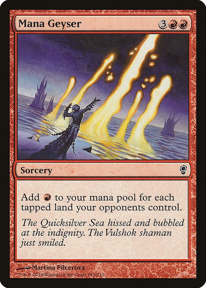 Image for Mana Geyser (Conspiracy) (147) - Magic: The Gathering