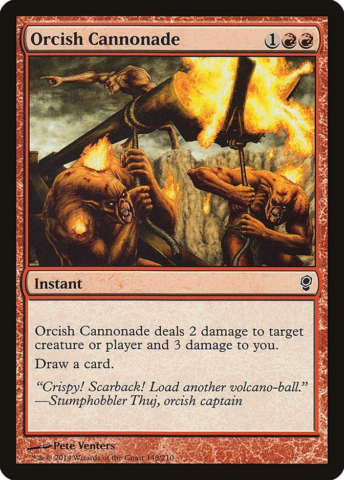 Image for Orcish Cannonade (Conspiracy) (148) - Magic: The Gathering