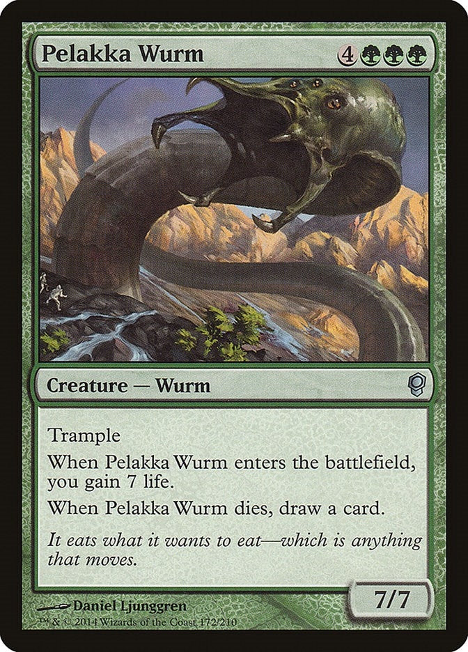Image for Pelakka Wurm (Conspiracy) (172) - Magic: The Gathering