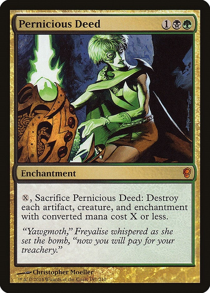 Image for Pernicious Deed (Conspiracy) (191) - Magic: The Gathering