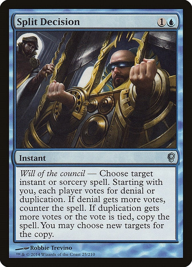 Image for Split Decision (Conspiracy) (25) - Magic: The Gathering