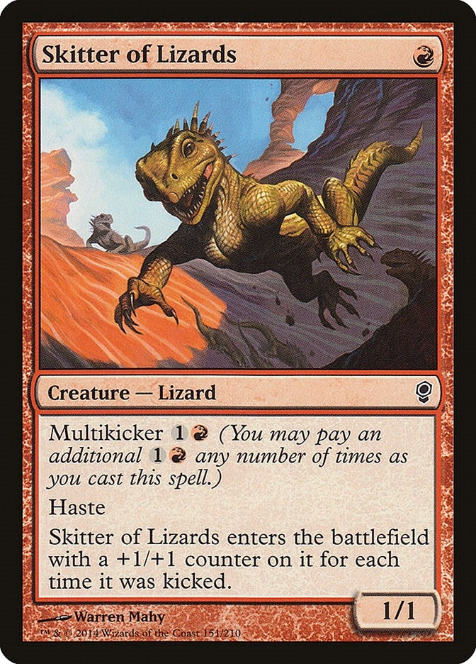 Image for Skitter of Lizards (Conspiracy) (151) - Magic: The Gathering