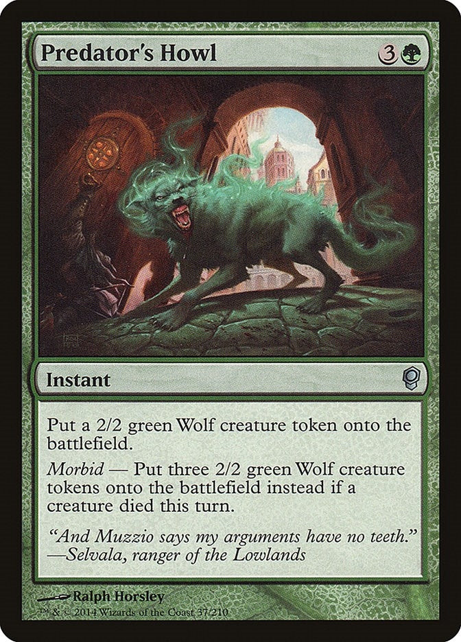 Image for Predator's Howl (Conspiracy) (37) - Magic: The Gathering