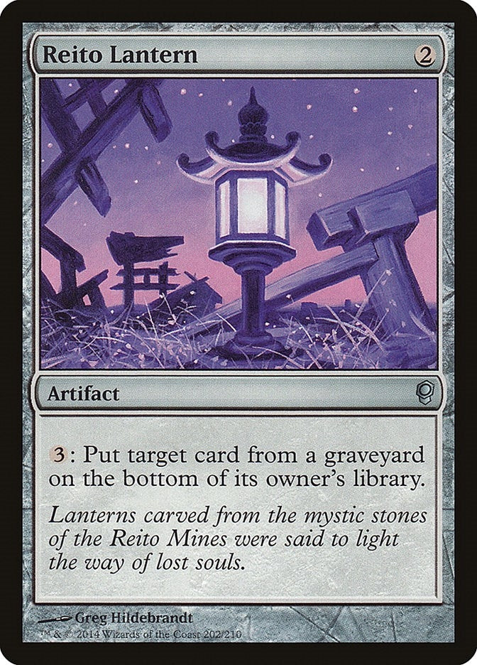 Image for Reito Lantern (Conspiracy) (202) - Magic: The Gathering