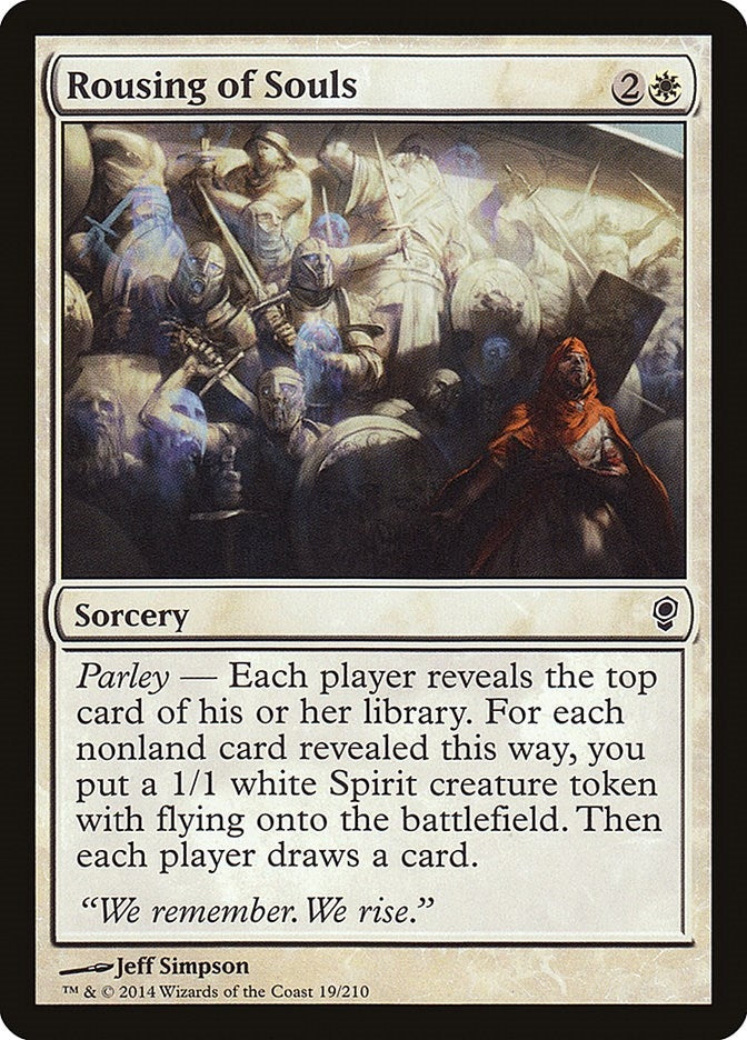 Image for Rousing of Souls (Conspiracy) (19) - Magic: The Gathering