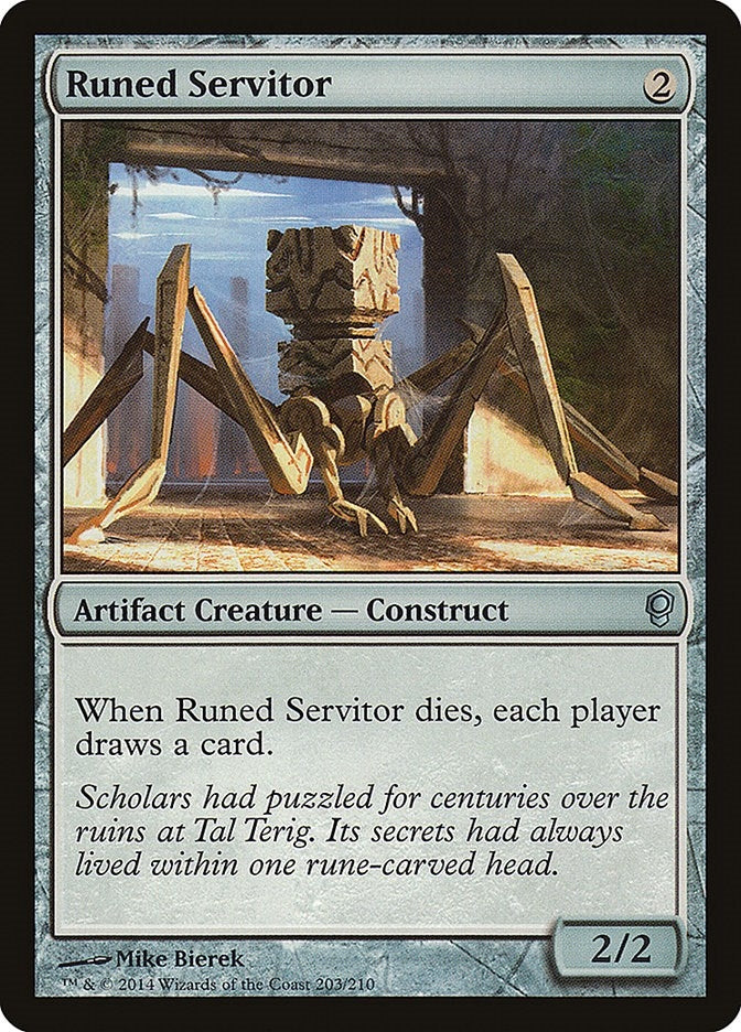 Image for Runed Servitor (Conspiracy) (203) - Magic: The Gathering