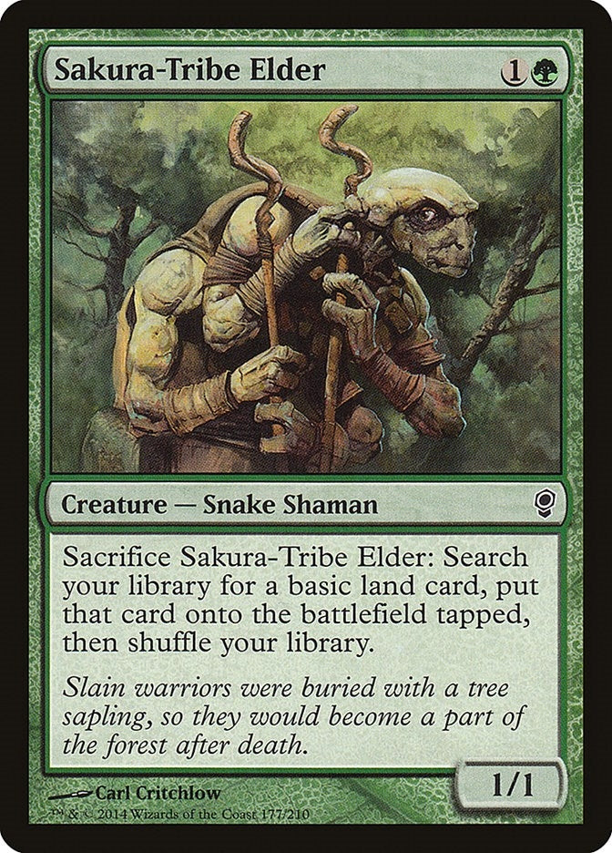 Image for Sakura-Tribe Elder (Conspiracy) (177) - Magic: The Gathering