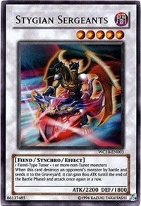Image for Stygian Sergeants (Yu-Gi-Oh! Video Game Promotional Cards) (WC10-EN003) - YuGiOh