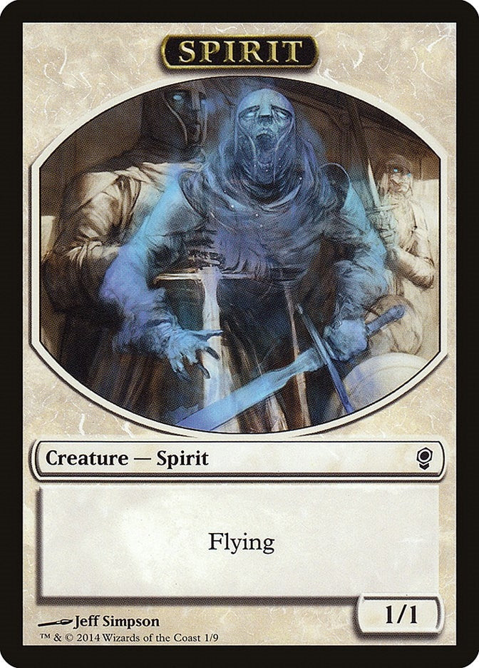 Image for Spirit Token (Conspiracy) (1) - Magic: The Gathering