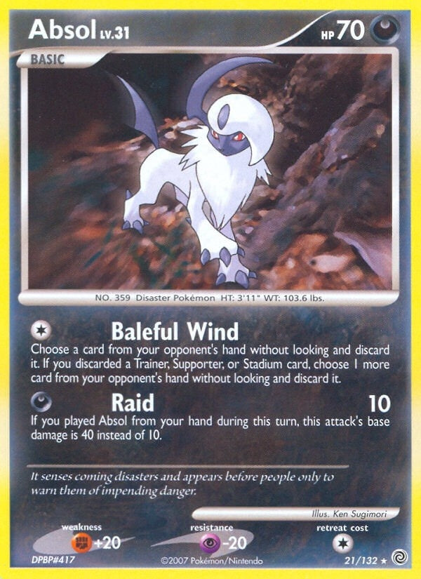 Image for Absol (Secret Wonders) (21/132) - Pokemon