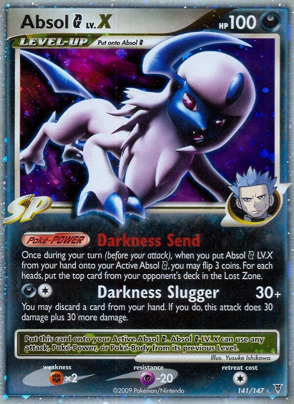Image for Absol G Lv.X (Supreme Victors) (141) - Pokemon