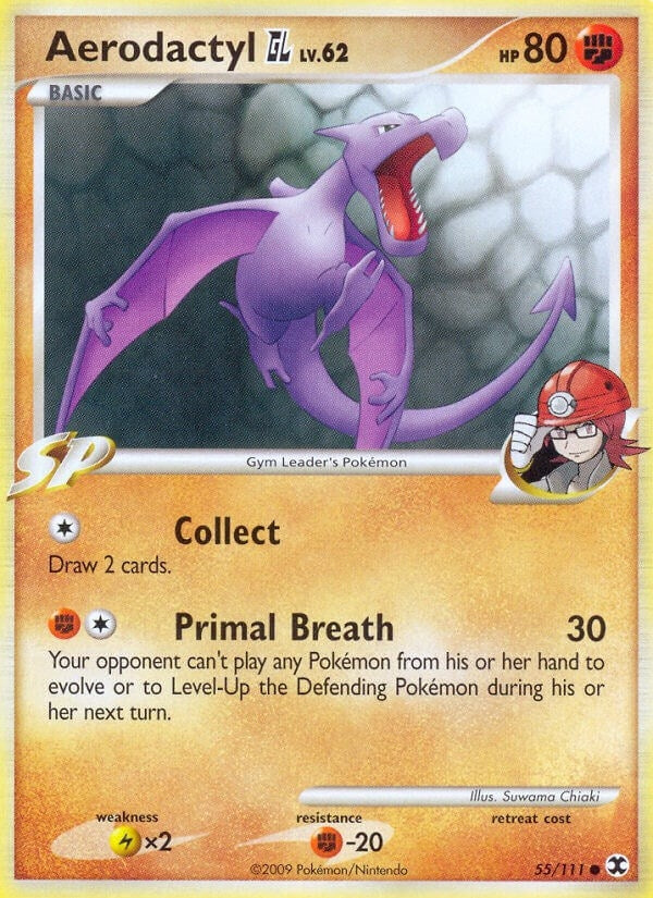 Image for Aerodactyl GL (Rising Rivals) (55/111) - Pokemon