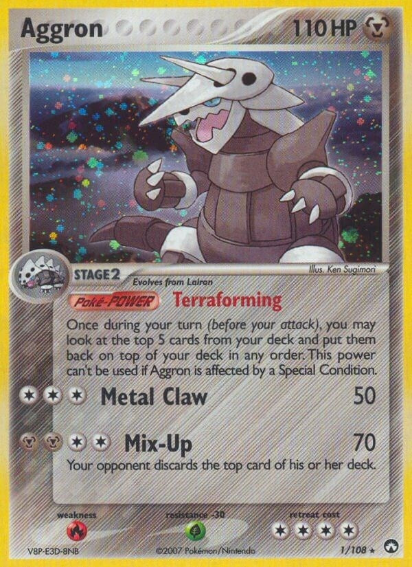 Image for Aggron (Power Keepers) (1/108) - Pokemon