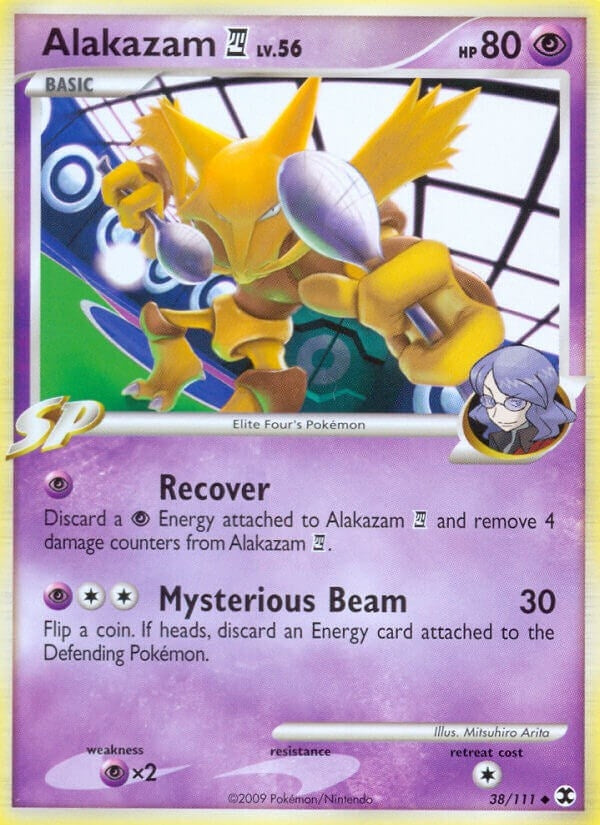 Image for Alakazam E4 (Rising Rivals) (38/111) - Pokemon