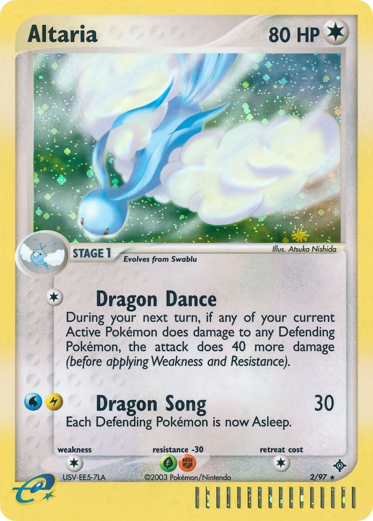 Image for Altaria (Dragon) (2/97) - Pokemon
