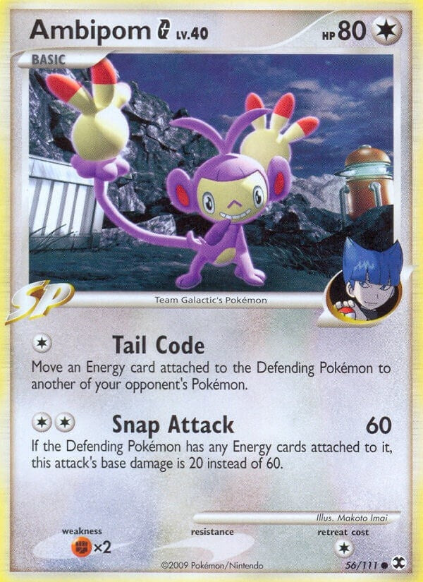 Image for Ambipom G (Rising Rivals) (56/111) - Pokemon