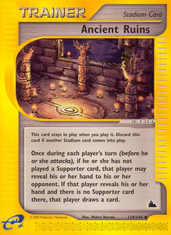 Image for Ancient Ruins (Skyridge) (119/144) - Pokemon