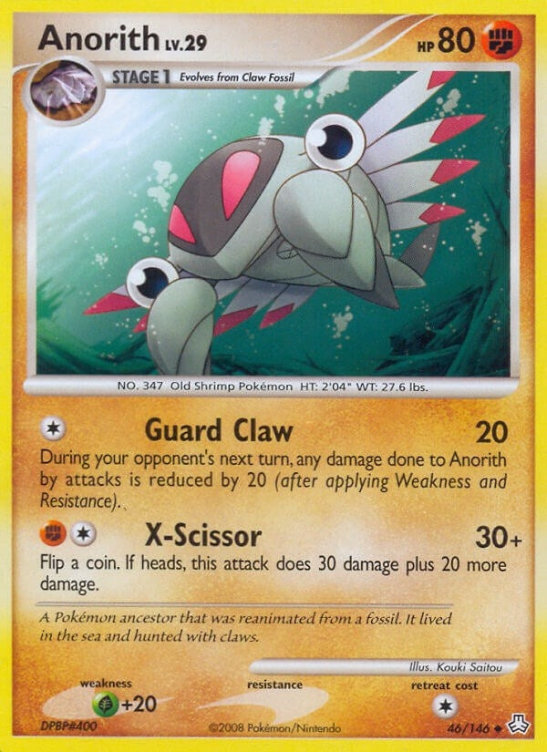 Image for Anorith (Legends Awakened) (46/146) - Pokemon