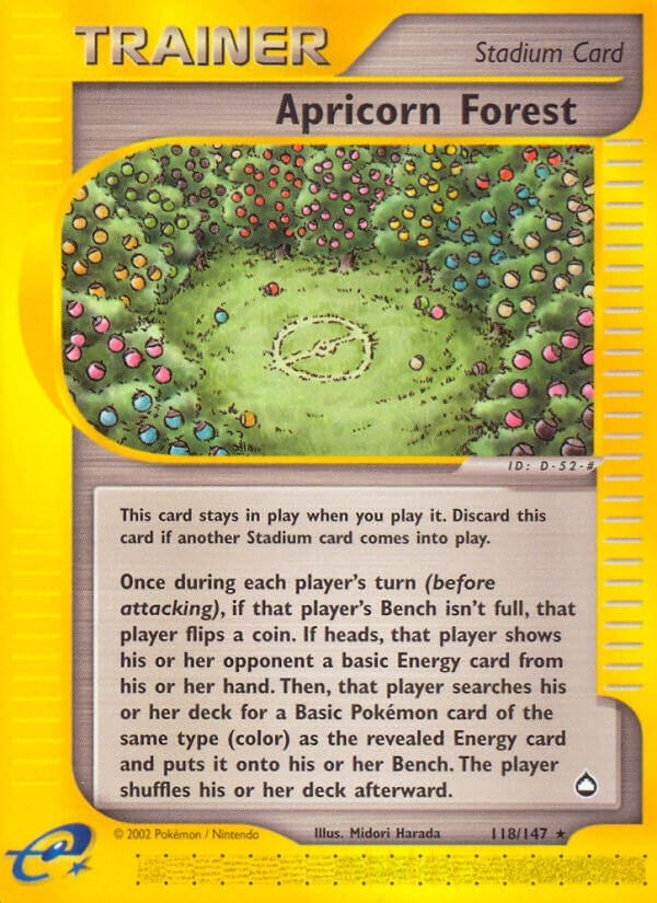 Image for Apricorn Forest (Aquapolis) (118/147) - Pokemon