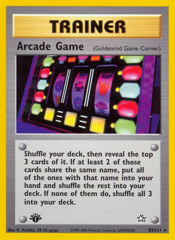 Image for Arcade Game (Goldenrod Game Corner) (Neo Genesis) (083/111) - Pokemon