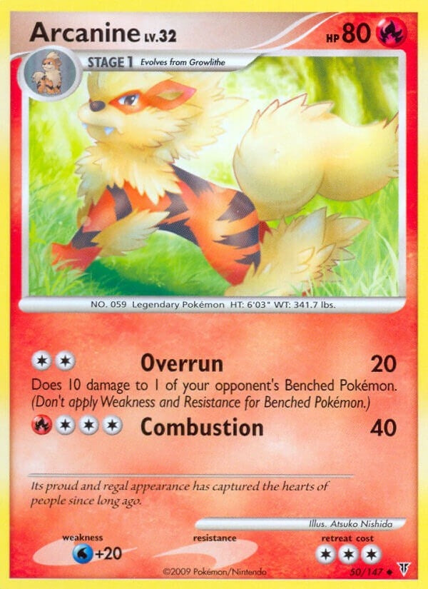 Image for Arcanine (Supreme Victors) (50) - Pokemon