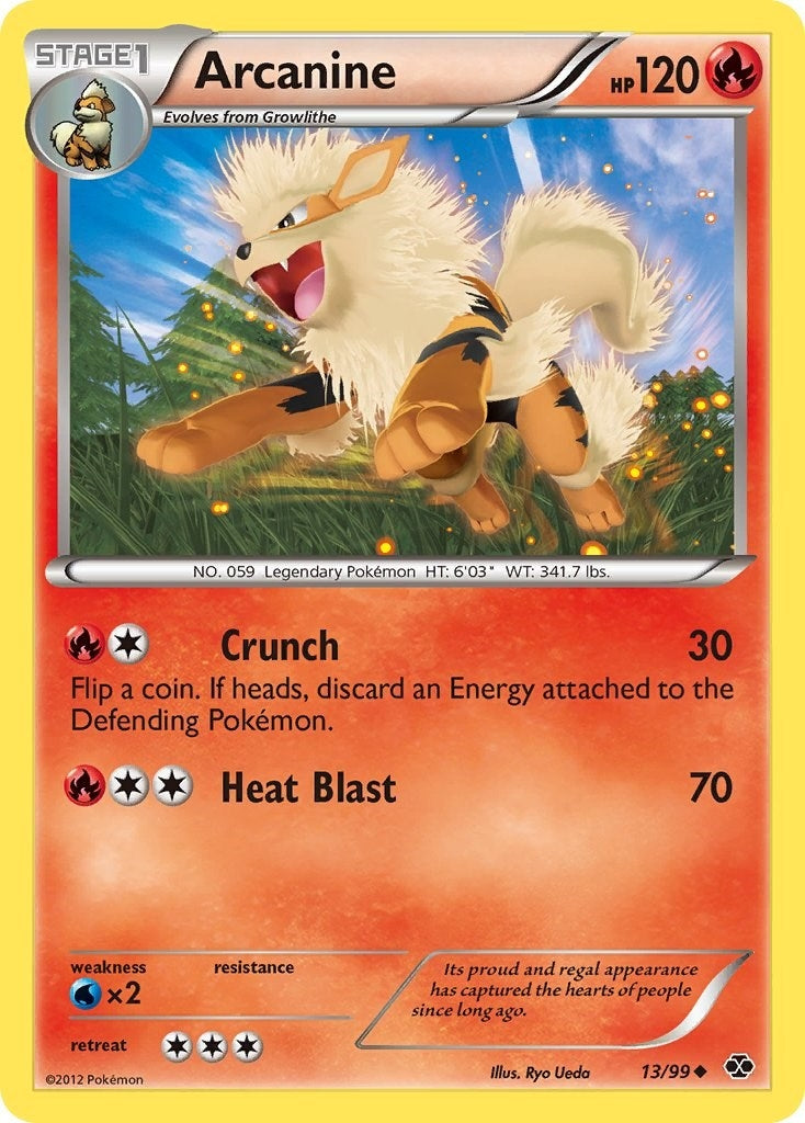 Image for Arcanine (13) (Next Destinies) (13/99) - Pokemon