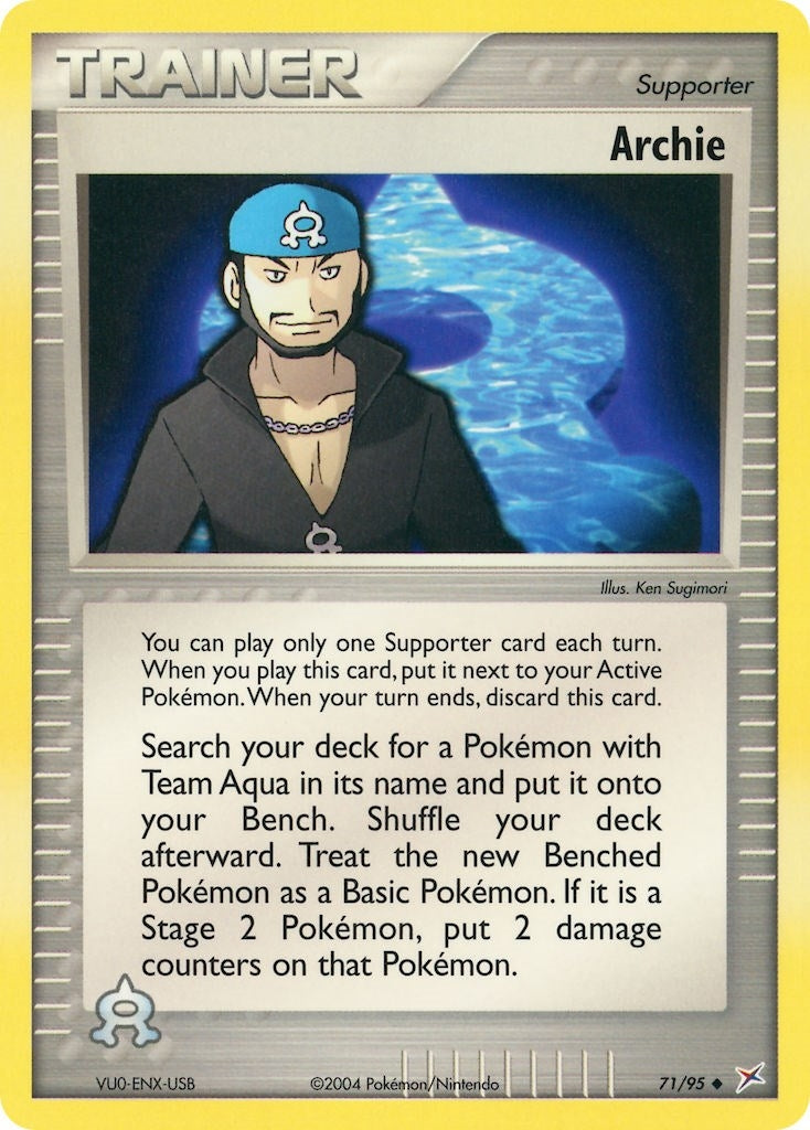 Image for Archie (Team Magma vs Team Aqua) (71/95) - Pokemon