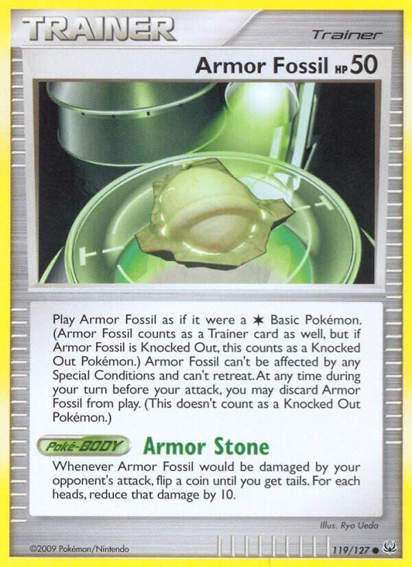 Image for Armor Fossil (Platinum) (119/127) - Pokemon