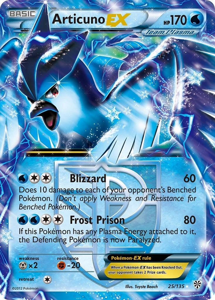 Image for Articuno EX (Team Plasma) (Plasma Storm) (25/135) - Pokemon