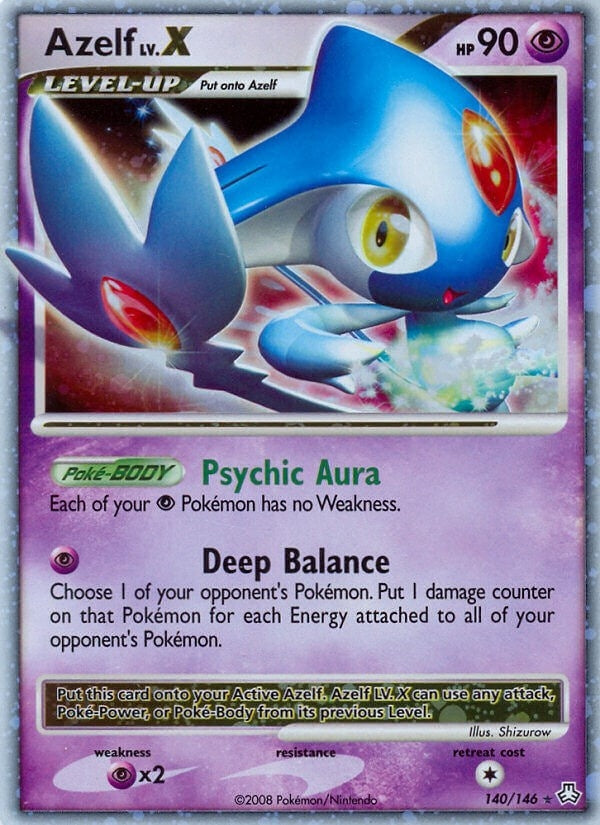 Image for Azelf LV.X (Legends Awakened) (140/146) - Pokemon