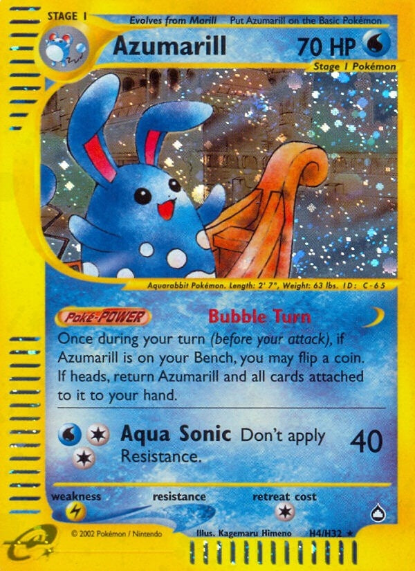 Image for Azumarill (H4) (Aquapolis) (H04/H32) - Pokemon