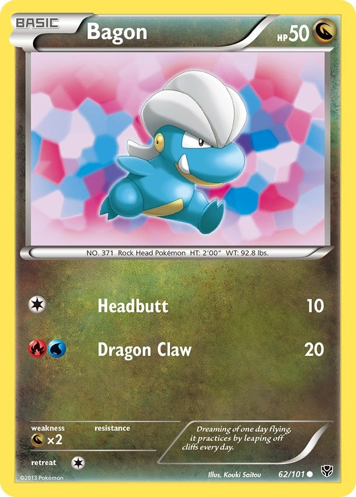 Image for Bagon (Plasma Blast) (62/101) - Pokemon