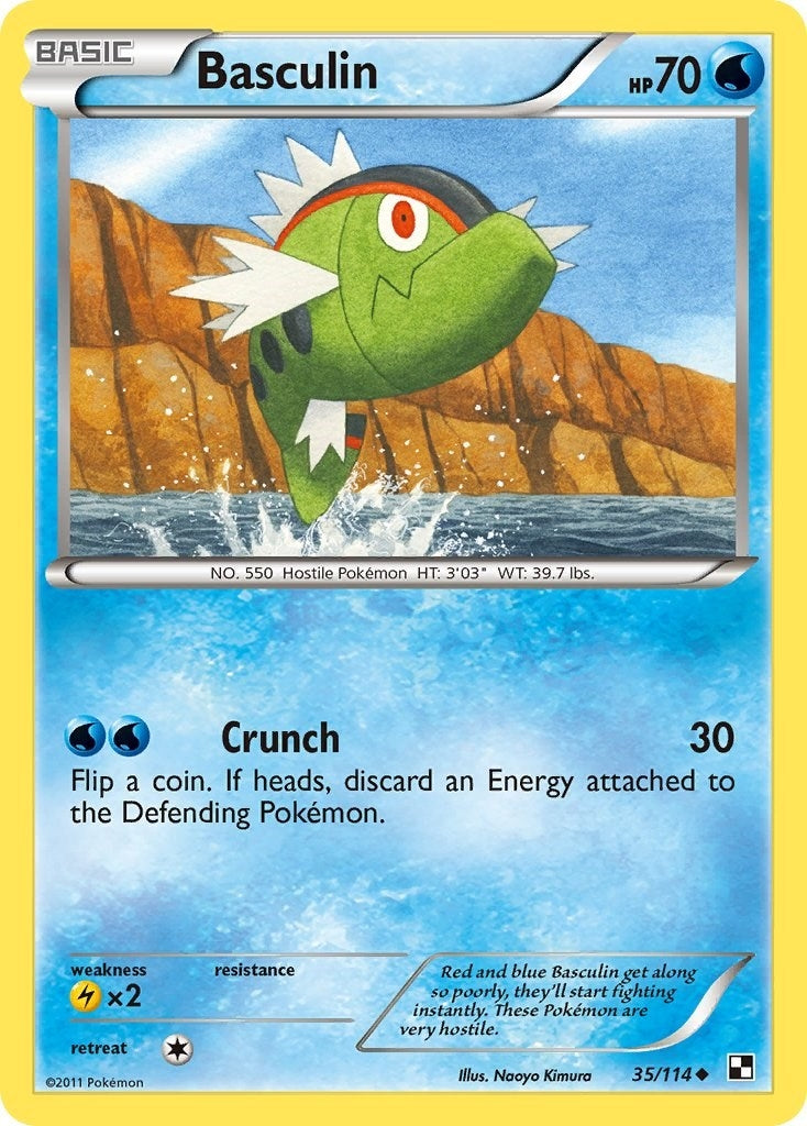 Image for Basculin (Black and White) (35/114) - Pokemon