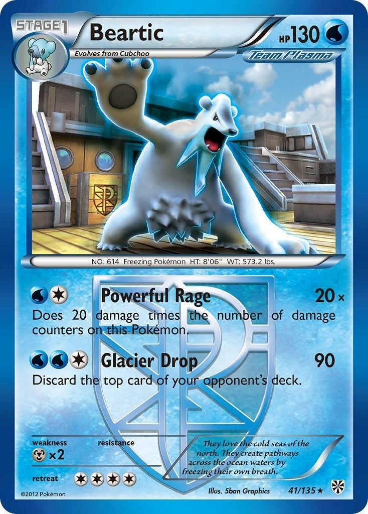 Image for Beartic (Team Plasma) (Plasma Storm) (41/135) - Pokemon