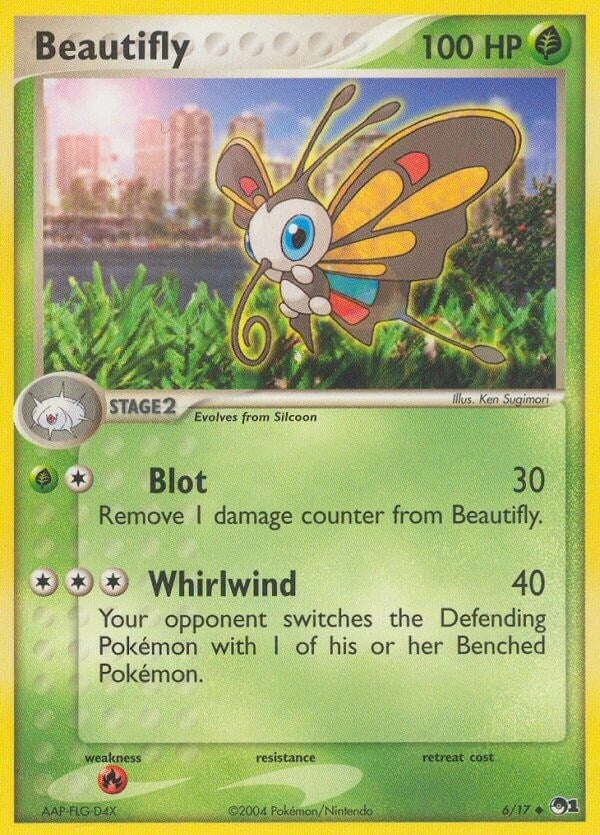 Image for Beautifly (POP Series 1) (006/017) - Pokemon