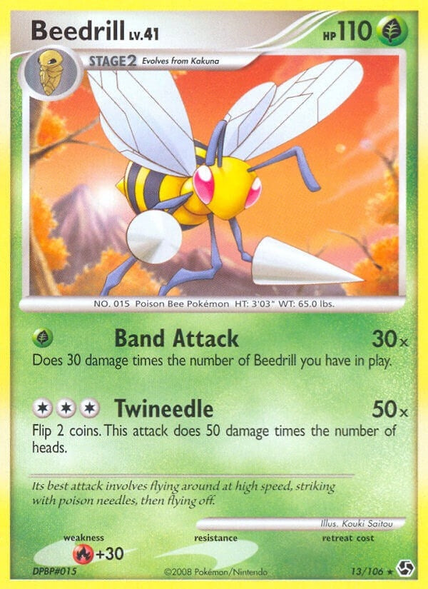 Image for Beedrill (Great Encounters) (13/106) - Pokemon