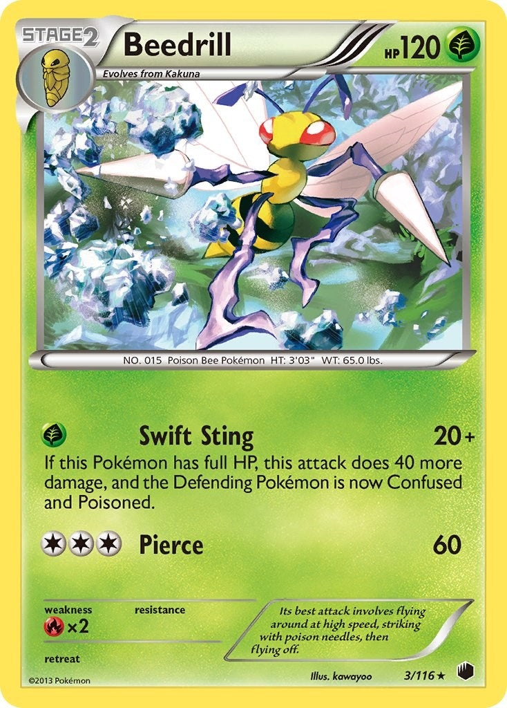 Image for Beedrill (Plasma Freeze) (3/116) - Pokemon