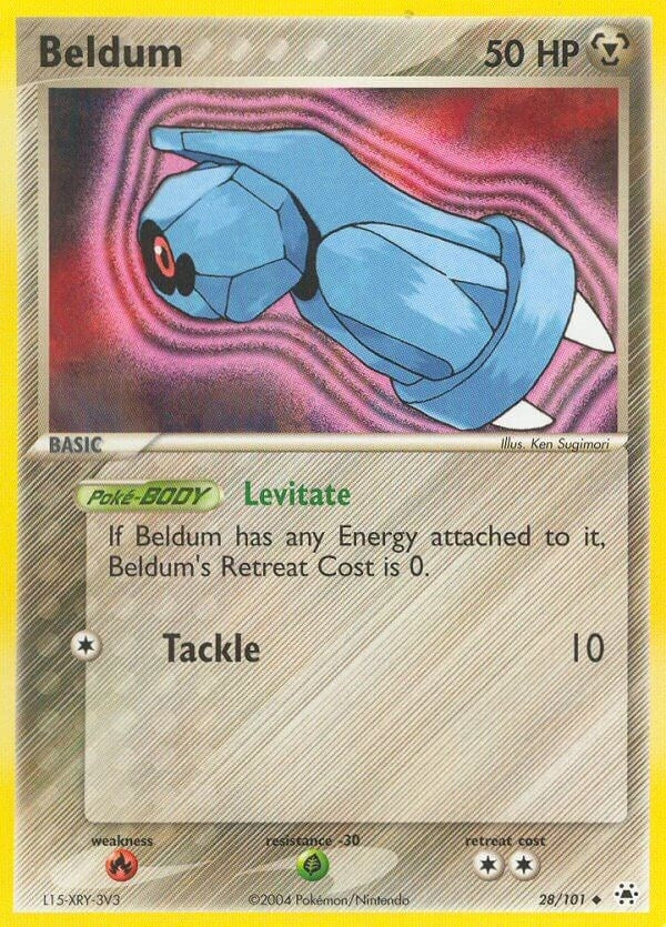 Image for Beldum (Hidden Legends) (28/101) - Pokemon