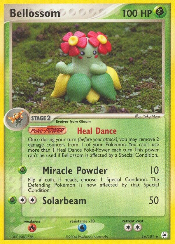 Image for Bellossom (Hidden Legends) (16/101) - Pokemon