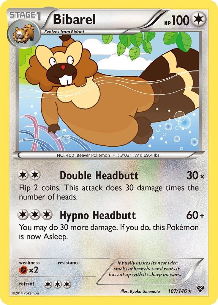Image for Bibarel (XY Base Set) (107/146) - Pokemon