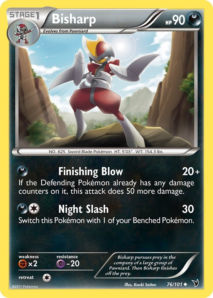 Image for Bisharp (76) (Noble Victories) (76/101) - Pokemon