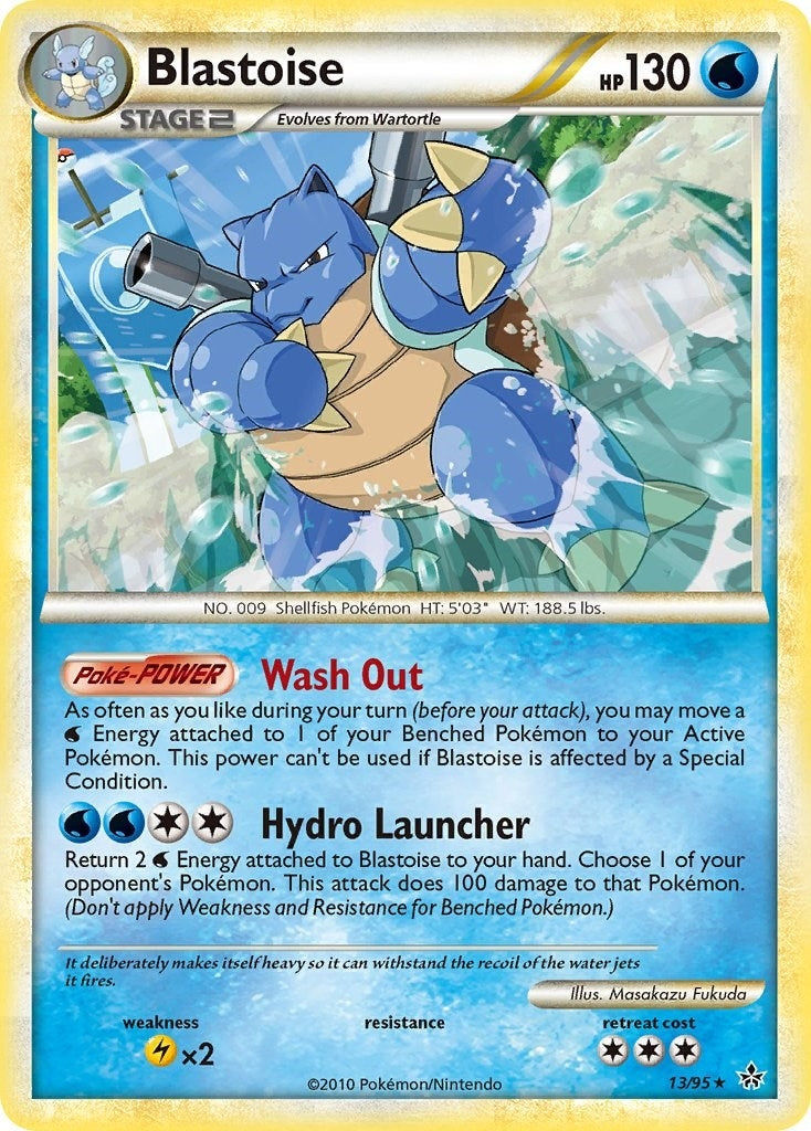 Image for Blastoise (Unleashed) (13/95) - Pokemon