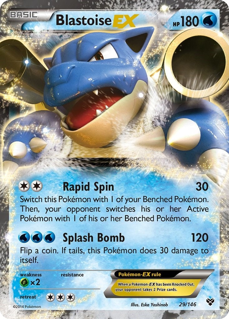 Image for Blastoise EX (XY Base Set) (29/146) - Pokemon