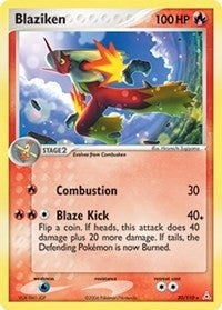 Image for Blaziken (Holon Phantoms) (20/110) - Pokemon