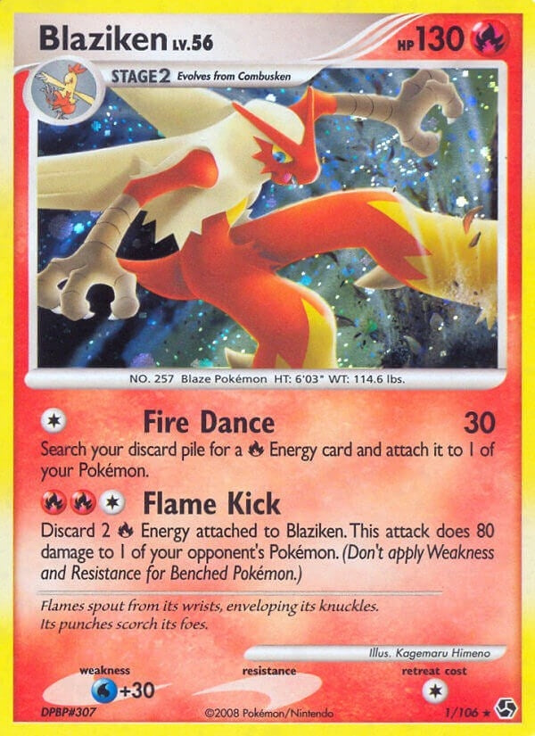 Image for Blaziken (Great Encounters) (1/106) - Pokemon