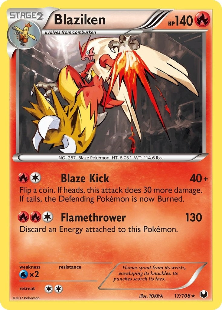 Image for Blaziken (Dark Explorers) (17/108) - Pokemon